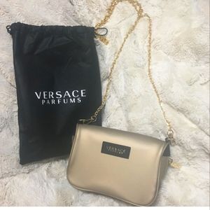 Versace Perfume Cross body W/ Gold Chain‎ and dust bag